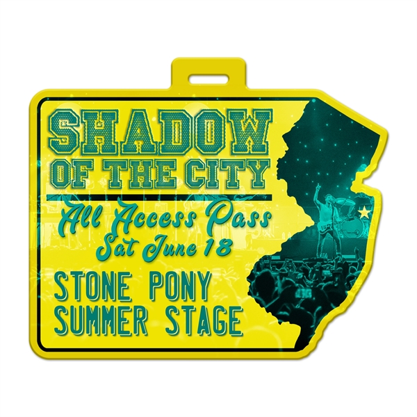 Full Color color option for Custom Press Pass