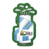 Golf Bag Shaped Luggage Tag
