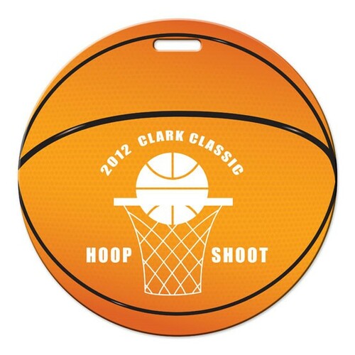 Photo of Basketball Shaped Luggage Tag