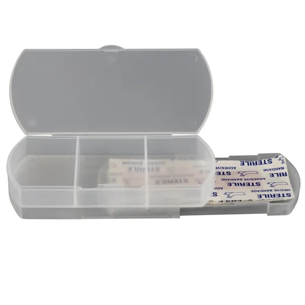 Translucent Frost color option for Pill Box With Bandages