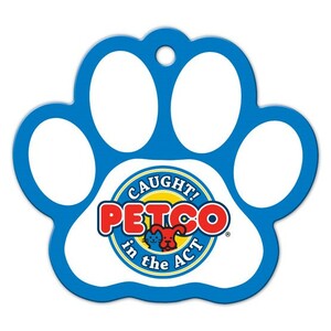 Photo of Paw Print Shaped Luggage Tag