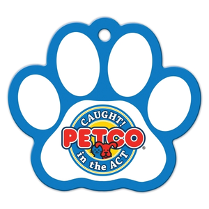 Photo of Paw Print Shaped Luggage Tag