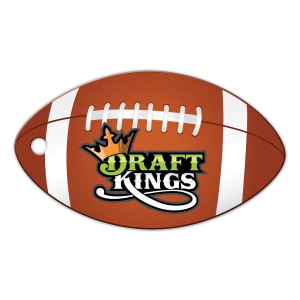 Multi Color color option for Football Shaped Luggage Tag