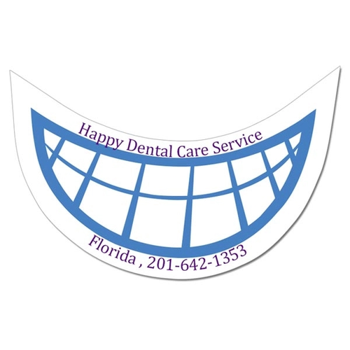 Photo of 8.50 X 5.50 Tooth Shaped Magnets 20 Mil