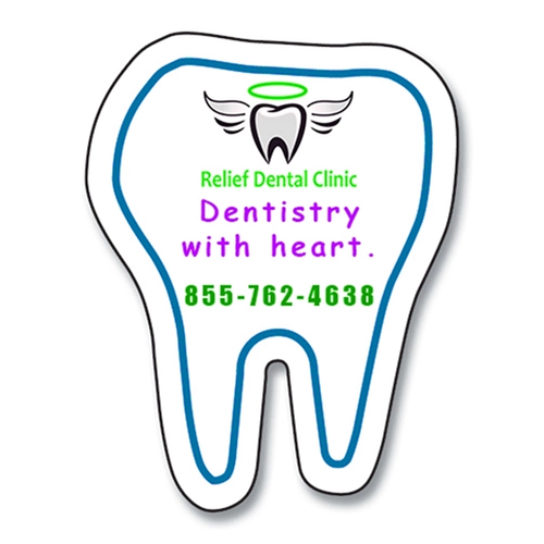 Photo of Magnet   Tooth Shape (1.75x2.25)   30 Mil