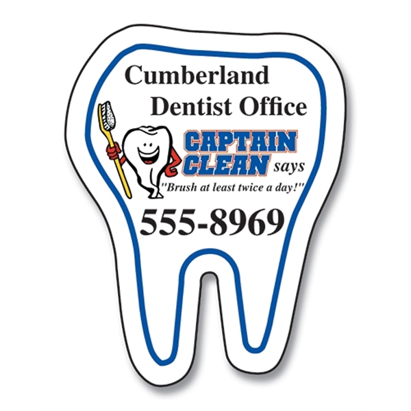 Multi Color color option for Magnet Tooth Shape (1.75x2.25) 25 Mil.