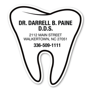 Photo of 2.75" X 3" Tooth Magnet