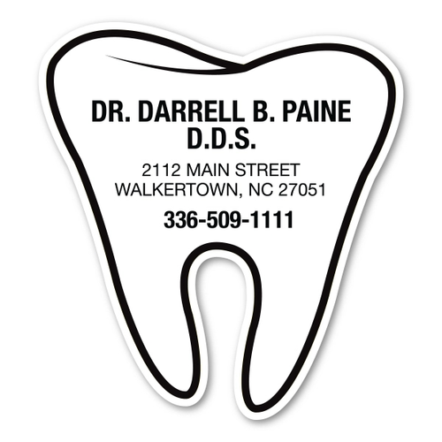 Photo of 2.75" X 3" Tooth Magnet