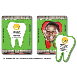 Photo of Magnet   Picture Frame Tooth Punch (3.5x4.5) 20 Mil.