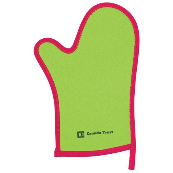Green color option for 12'' Neoprene Oven Mitt
