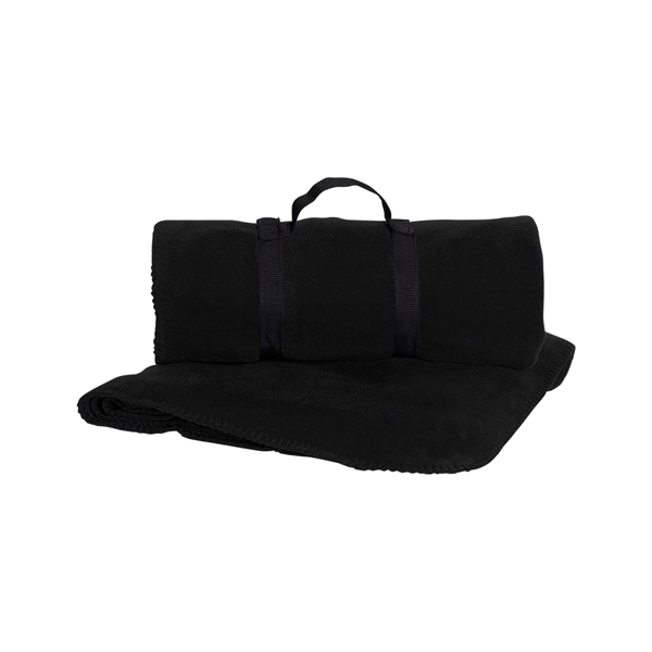 Black color option for Vantek™ Fleece Blanket