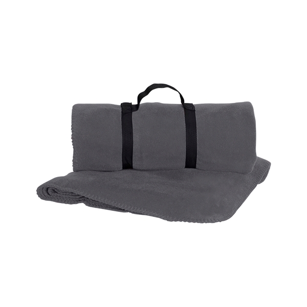 Charcoal color option for Vantek™ Fleece Blanket