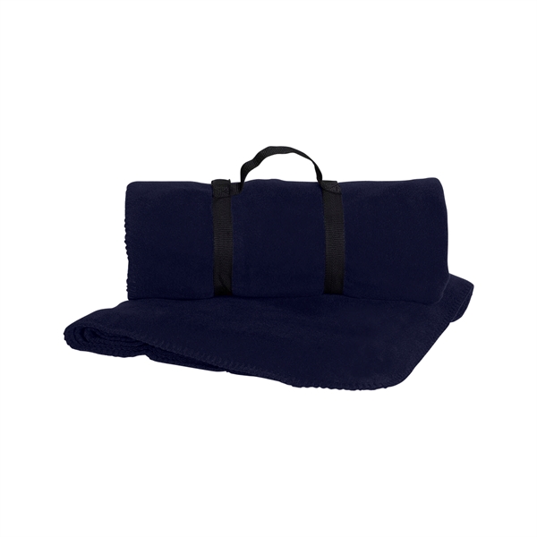 Navy color option for Vantek™ Fleece Blanket