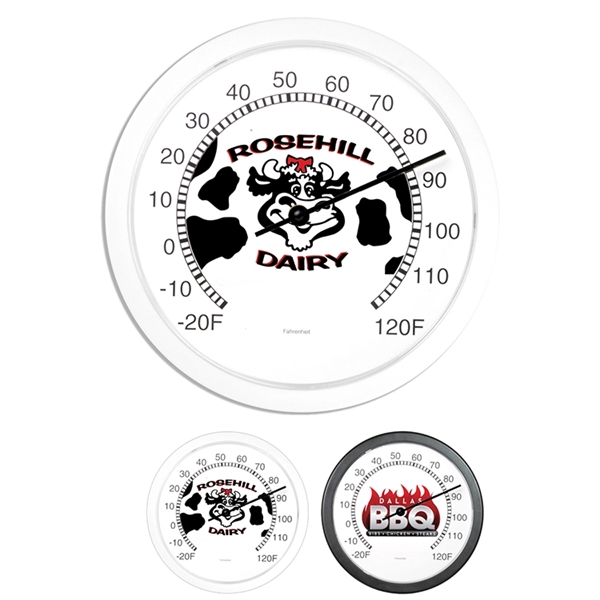 White color option for Fahrenheit 10" Wall Thermometer