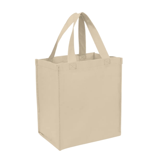 Natural color option for Non Woven Shopping Tote Bag