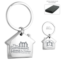 Home Sweet Laser Engraved Metal Keyholder
