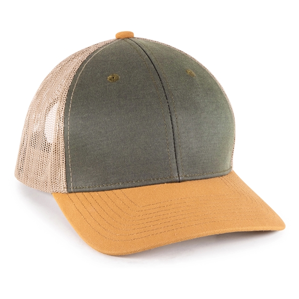 Olive/Khaki/Duk color option for Premium Rugged Trucker
