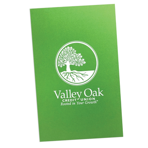 Photo of Mid Size Presentation Folder With Foil Stamp Imprint