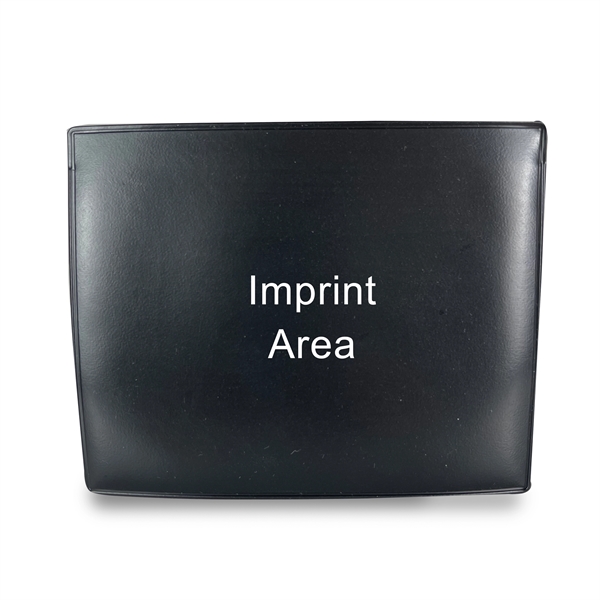 Black color option for Plastic Insurance Card Holder W/ Window