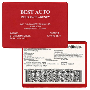 Photo of Insurance Card Holder