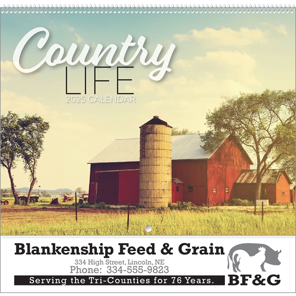 Multi Color color option for Country Life Calendar