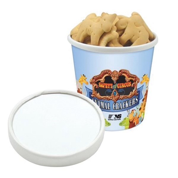 Multi Color color option for Pint Size Snack Tub / Animal Crackers