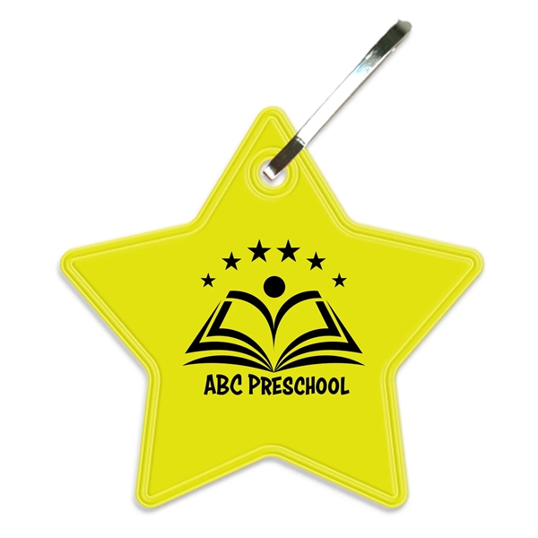 Fluorescent Yellow color option for Star Zipper Pull
