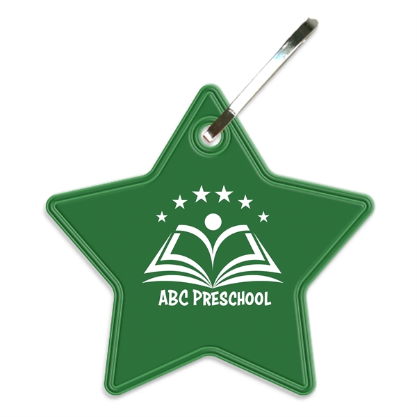 Green color option for Star Zipper Pull