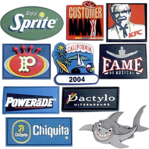 Photo of Custom Molded Pvc Rubber Zipper Pull With J Hook Attachment