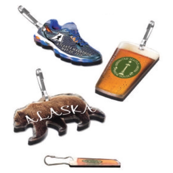Brown color option for Eco Wood Zipper Pull