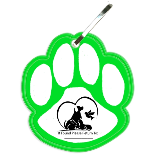 Main photo of Paw Print Zipper Pull