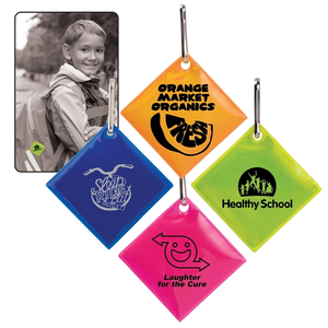 Photo of Diamond Reflective Zipper Pulls