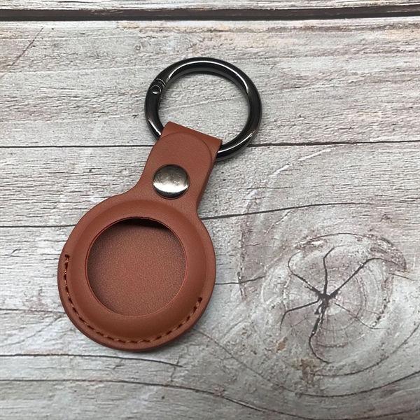 Brown color option for Keychain Air Tags Case