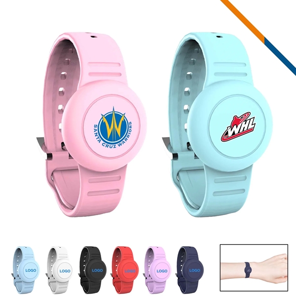 Pink color option for Kovia Air Tag Wristband