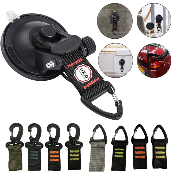 Black color option for Suction Cup Hooks Heavy Duty Camping Essentials