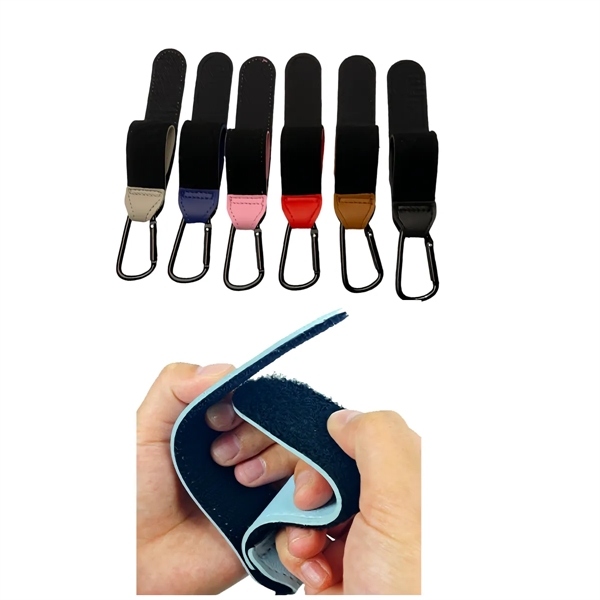 Black color option for Pu Leather Stroller Hook