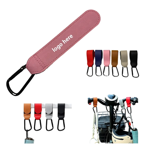 Main photo of Pu Leather Stroller Hook