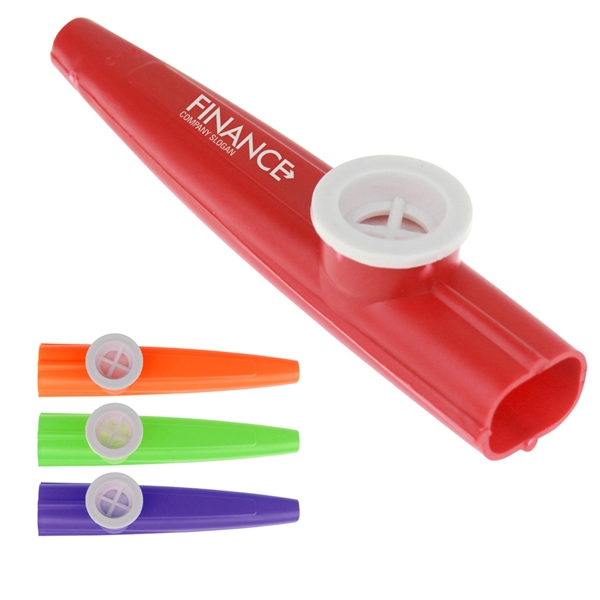Orange color option for Mini Plastic Kazoo