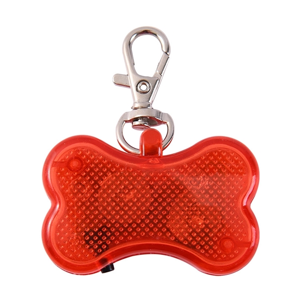 Red color option for Flashing Led Pet Dog Collar Pendant