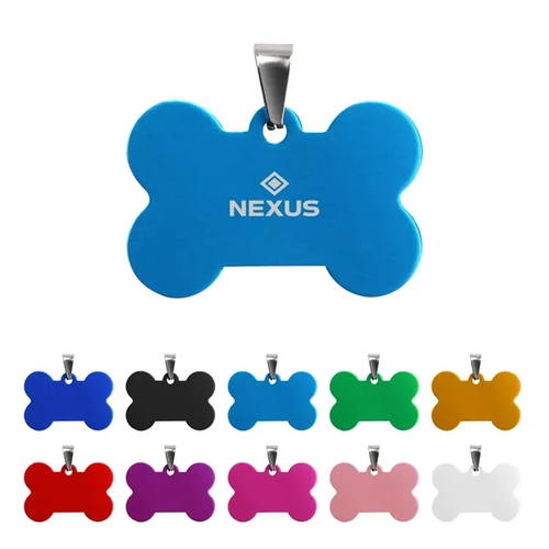 Photo of Bone Shape Pet Id Tags For Dogs And Cats