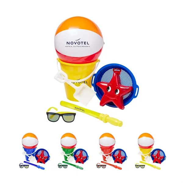 Red color option for Large Sand Pail Kit