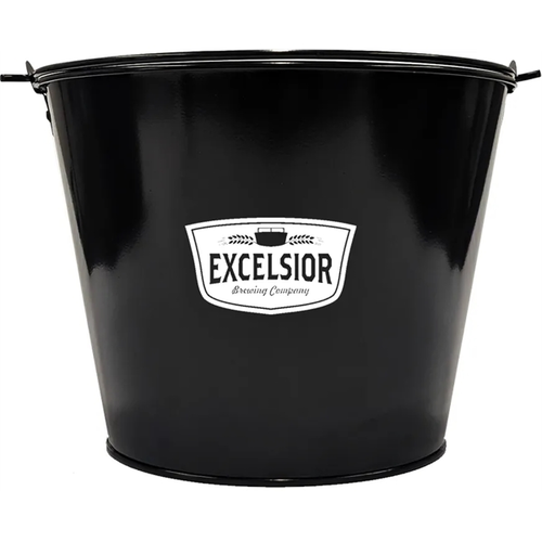 Main photo of Galvanized Black Metal Bucket
