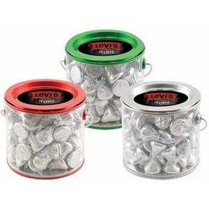 Photo of Tin Pail With Hershey Kisses