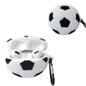Photo of Silicone Soccer Earbuds Case With Keyring