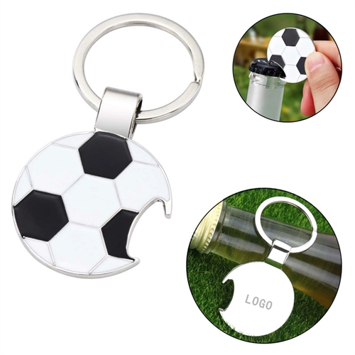 Main photo of Soccer Bottle Opener Keychain
