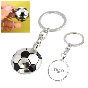 Photo of World Cup Hemispherical Soccer Shaped Metal Keychains