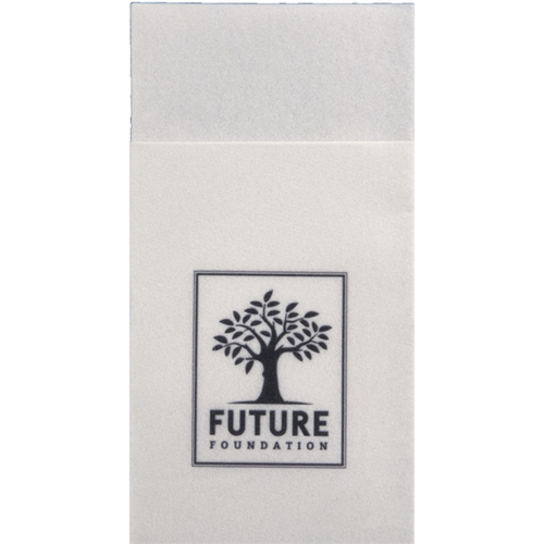 Main photo of Almost Linen Pocket Napkin   White   Tradition