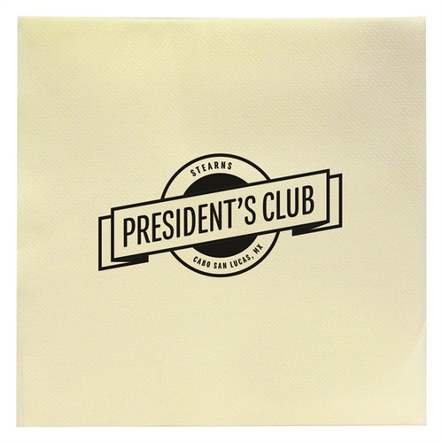 Photo of Ivory Linen Like Dinner Napkins