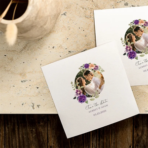 Photo of Full Color 3ply Premium Beverage Napkins