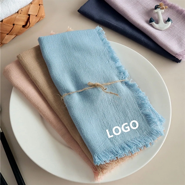 Light Green color option for Linen Dinner Napkin